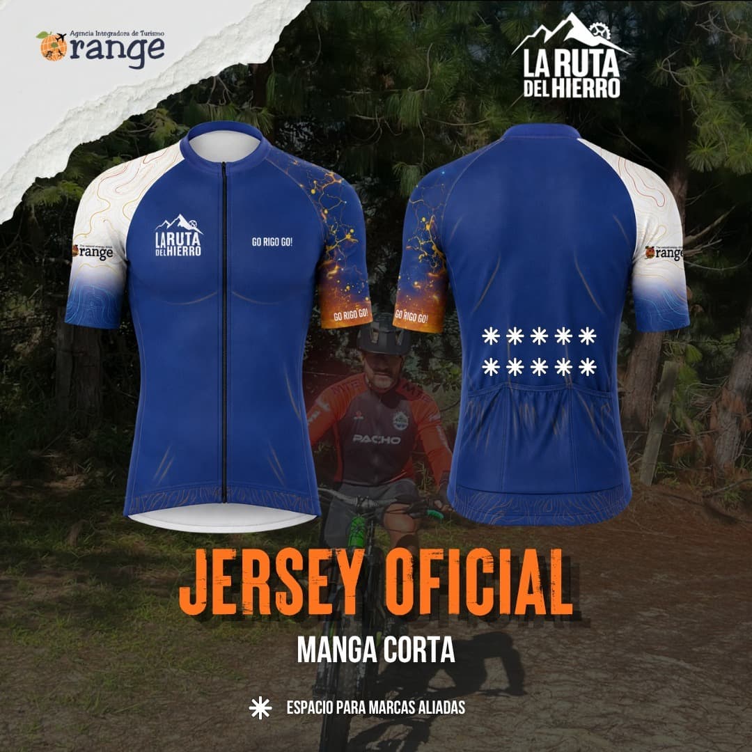 Jersey oficial de manga corta de La Ruta del Hierro