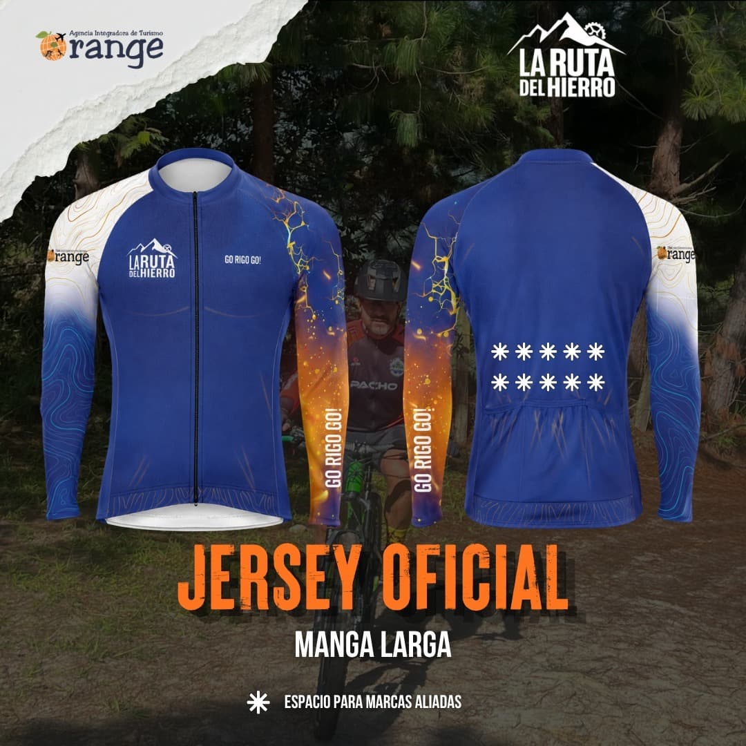 Jersey oficial de manga larga de La Ruta del Hierro